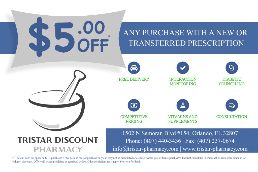 Coupons Tristar Discount Pharmacy